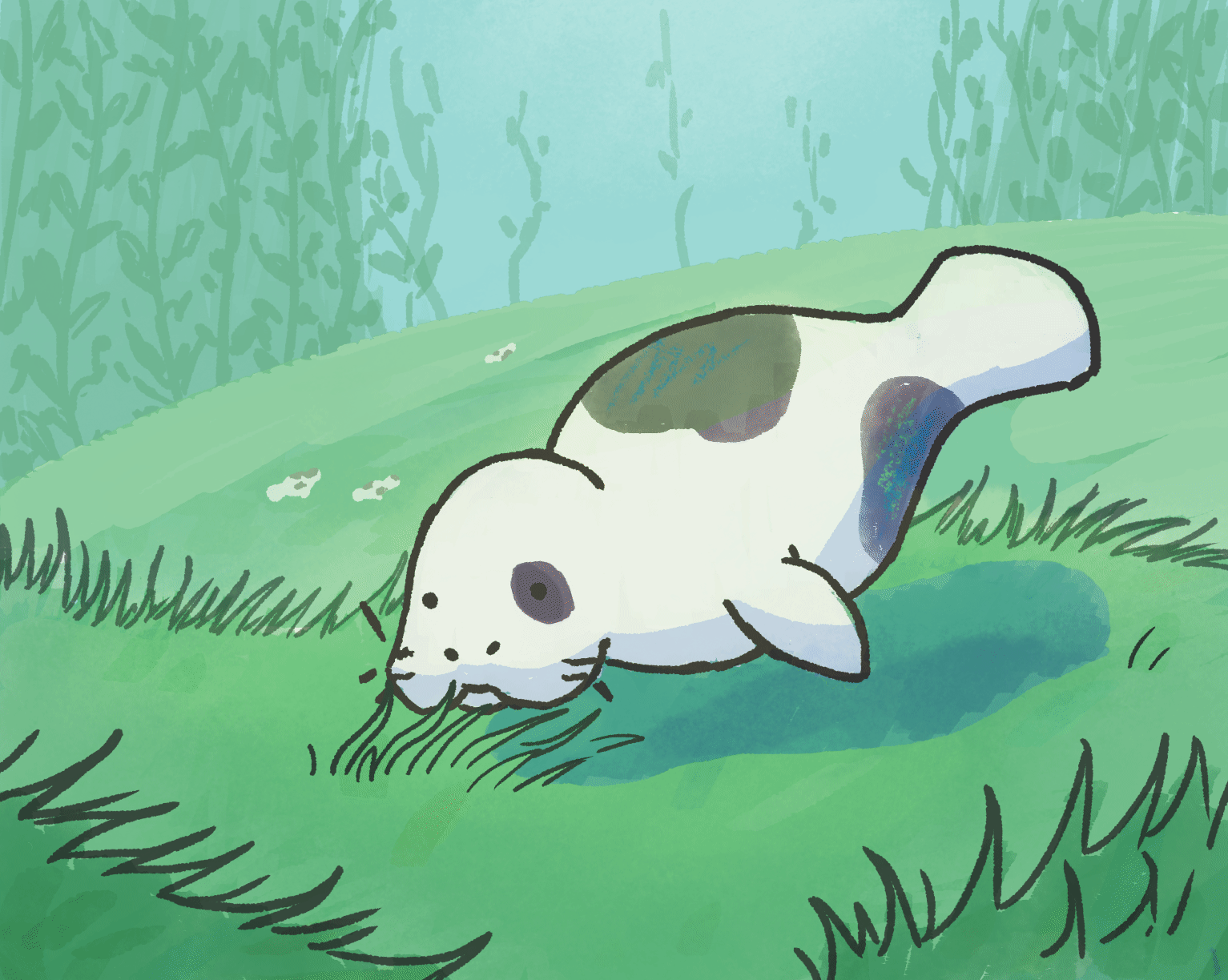 <i>sea cow</i> by Goji