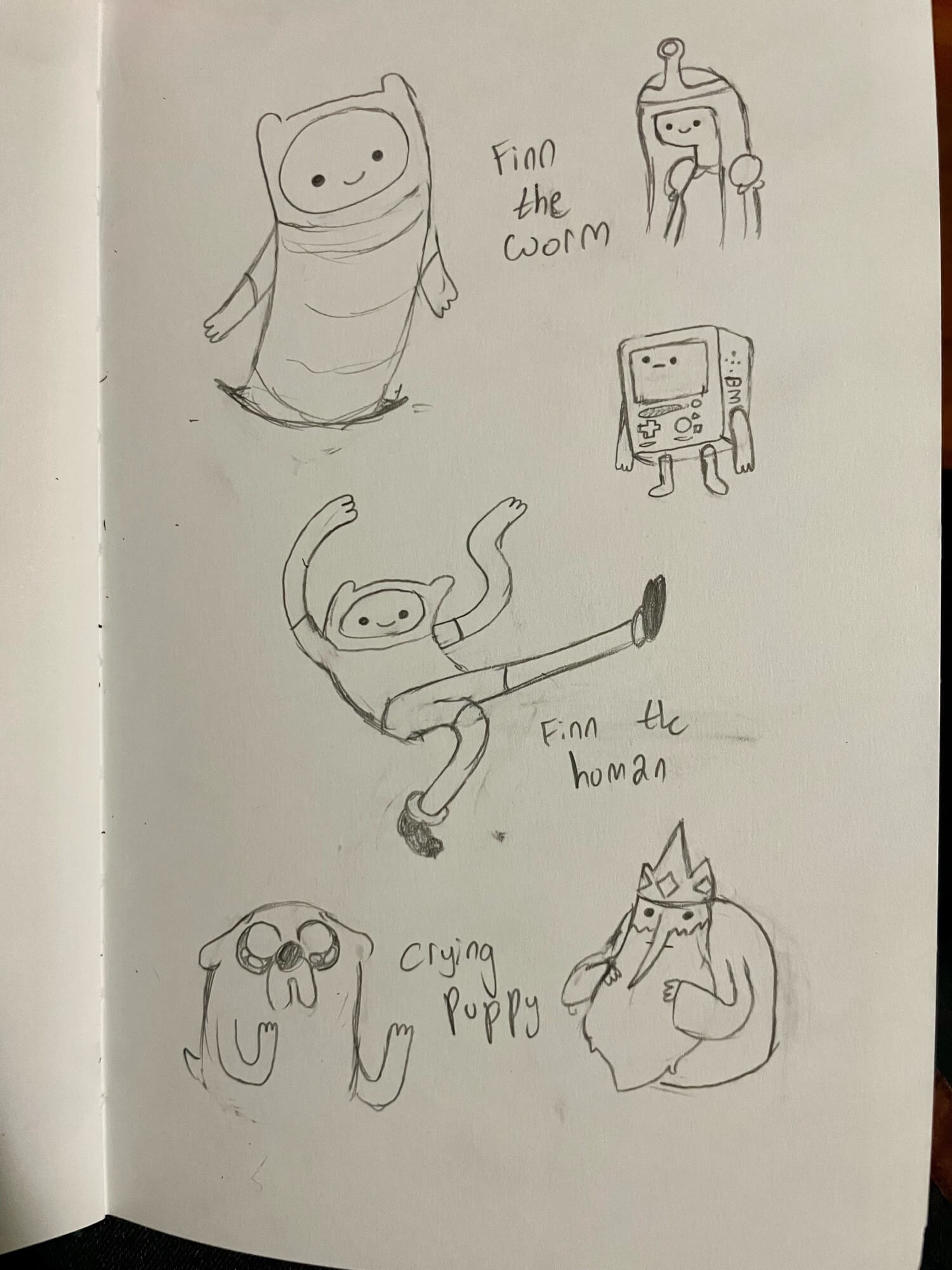adventure time doodles