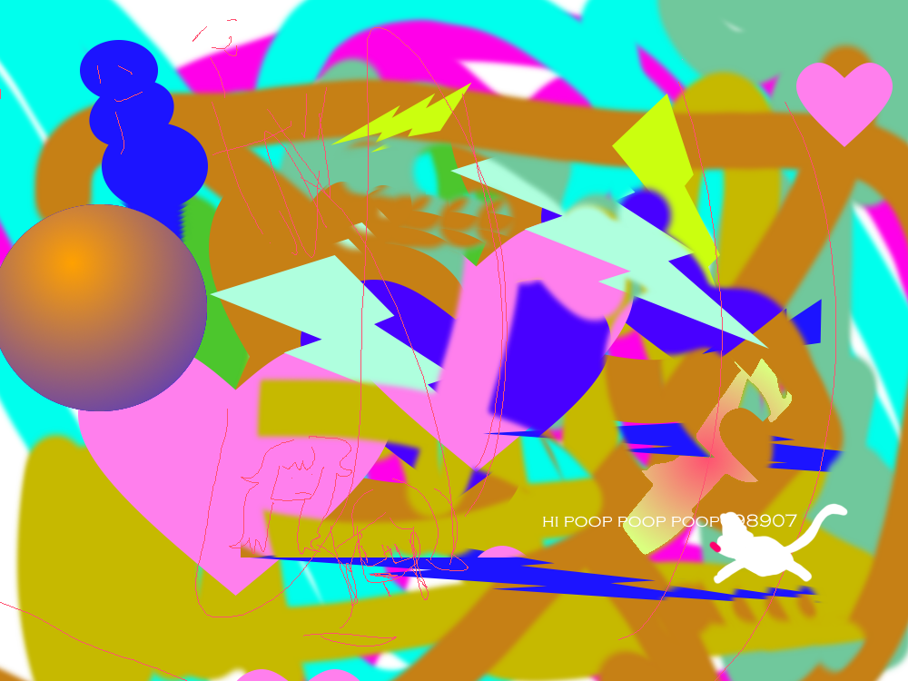 picure i made w my friend ren