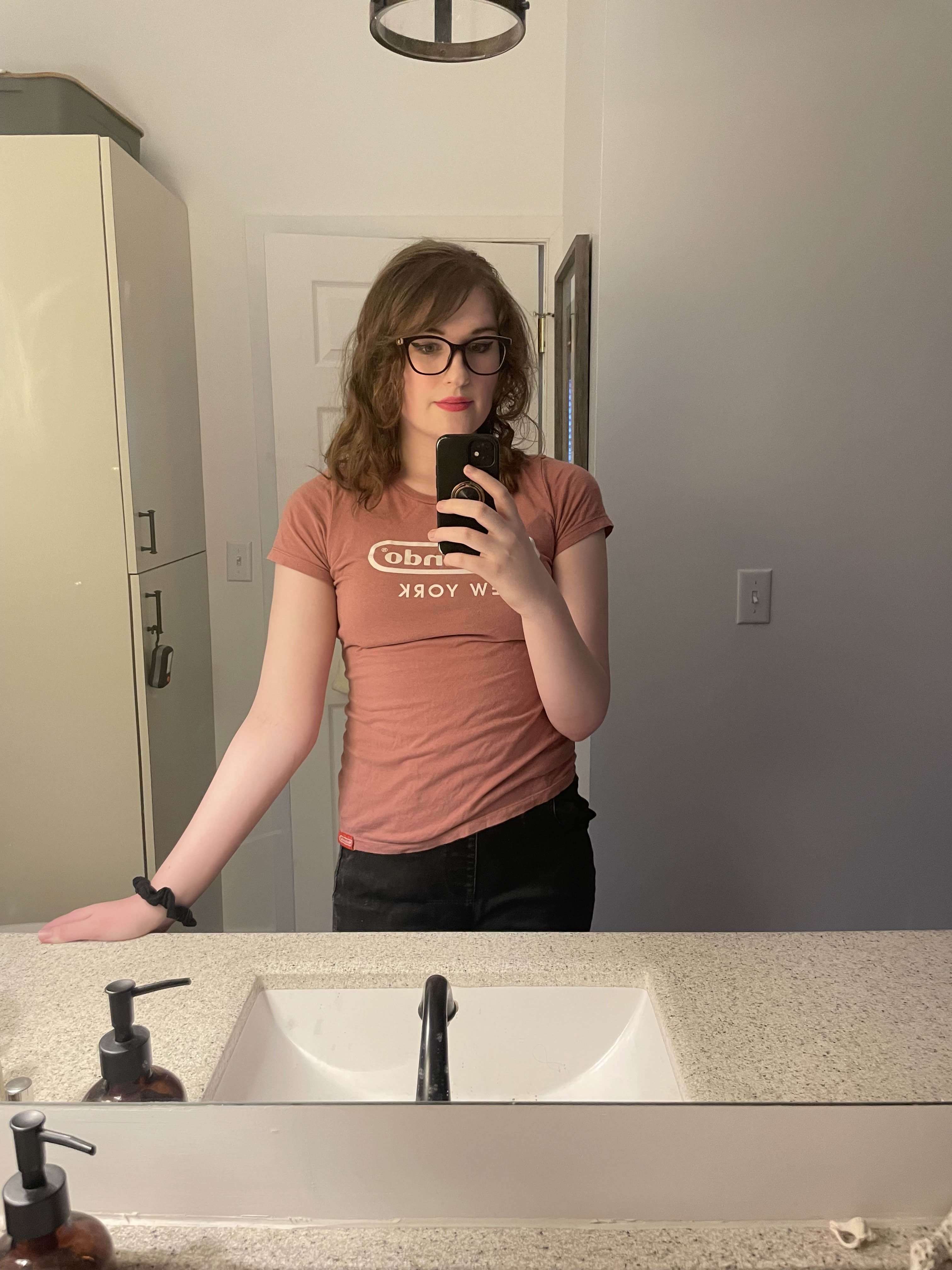 cool mirror selfir