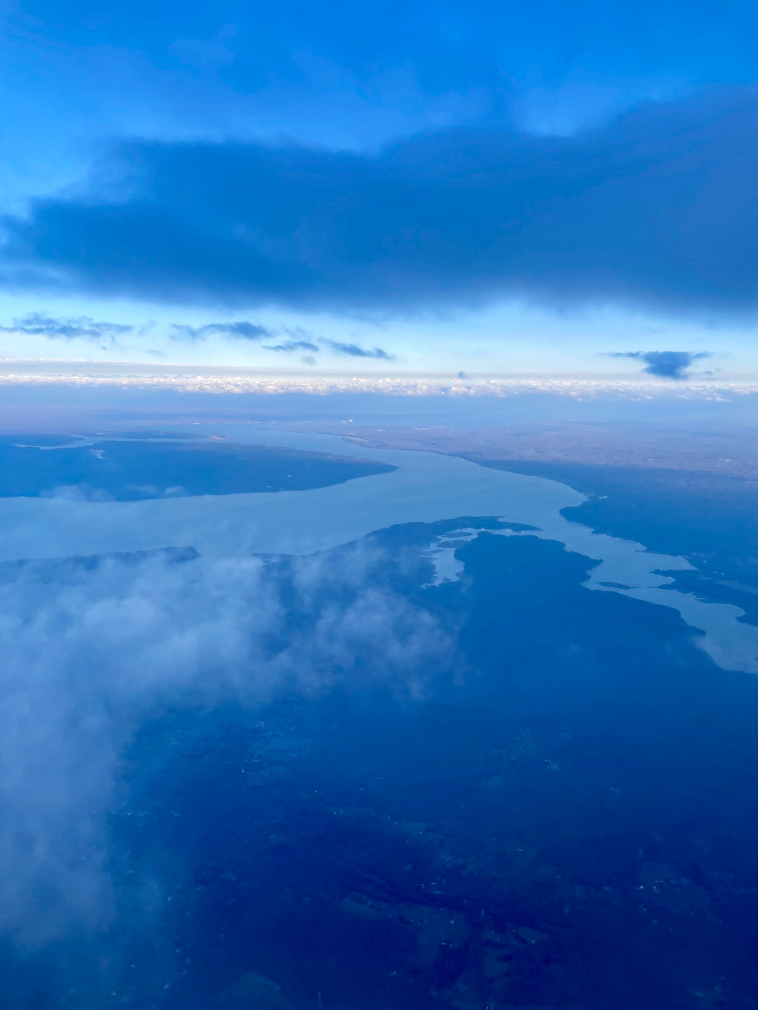 pic i took of the sky from airplane